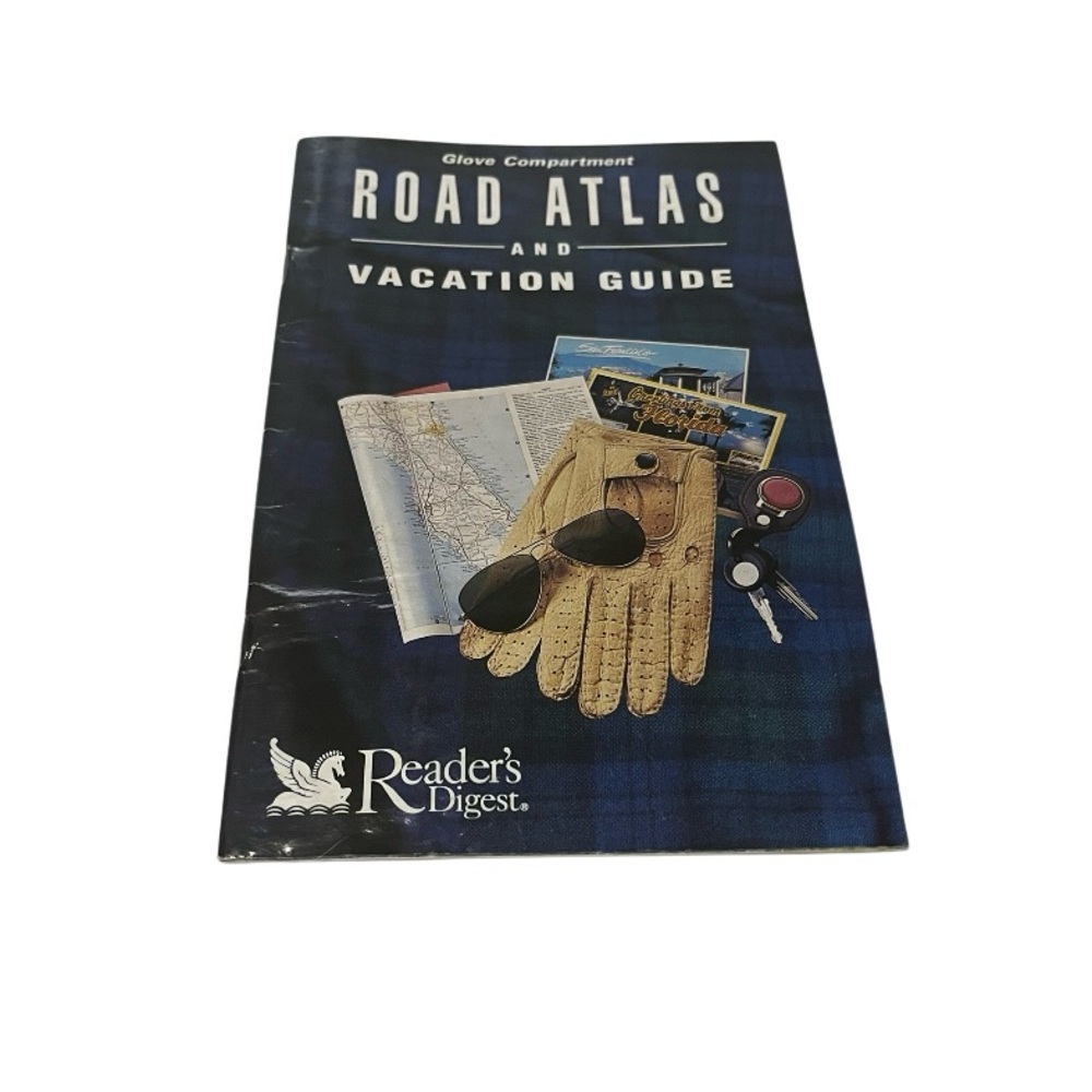 Readers Digest Glove Compartment Road Atlas. 2008 edition. Pre owned